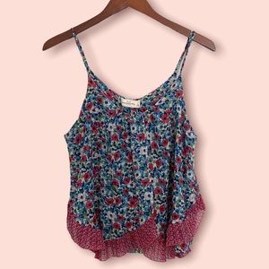 Abercrombie & Fitch floral tank top